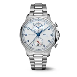 IWC Portugieser Yacht Club Chronograph Silver Dial Watch, 44.6mm