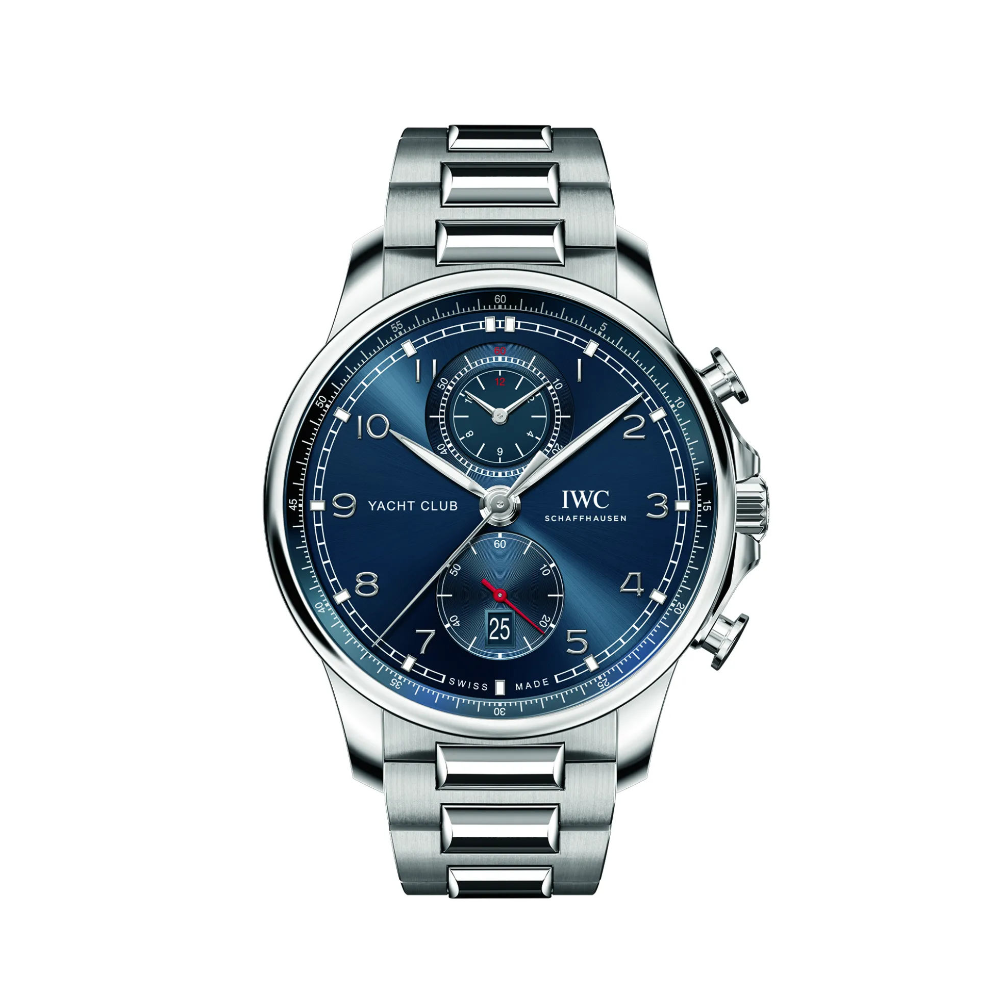 IWC Portugieser Yacht Club Chronograph Blue Dial Watch, 44.6mm