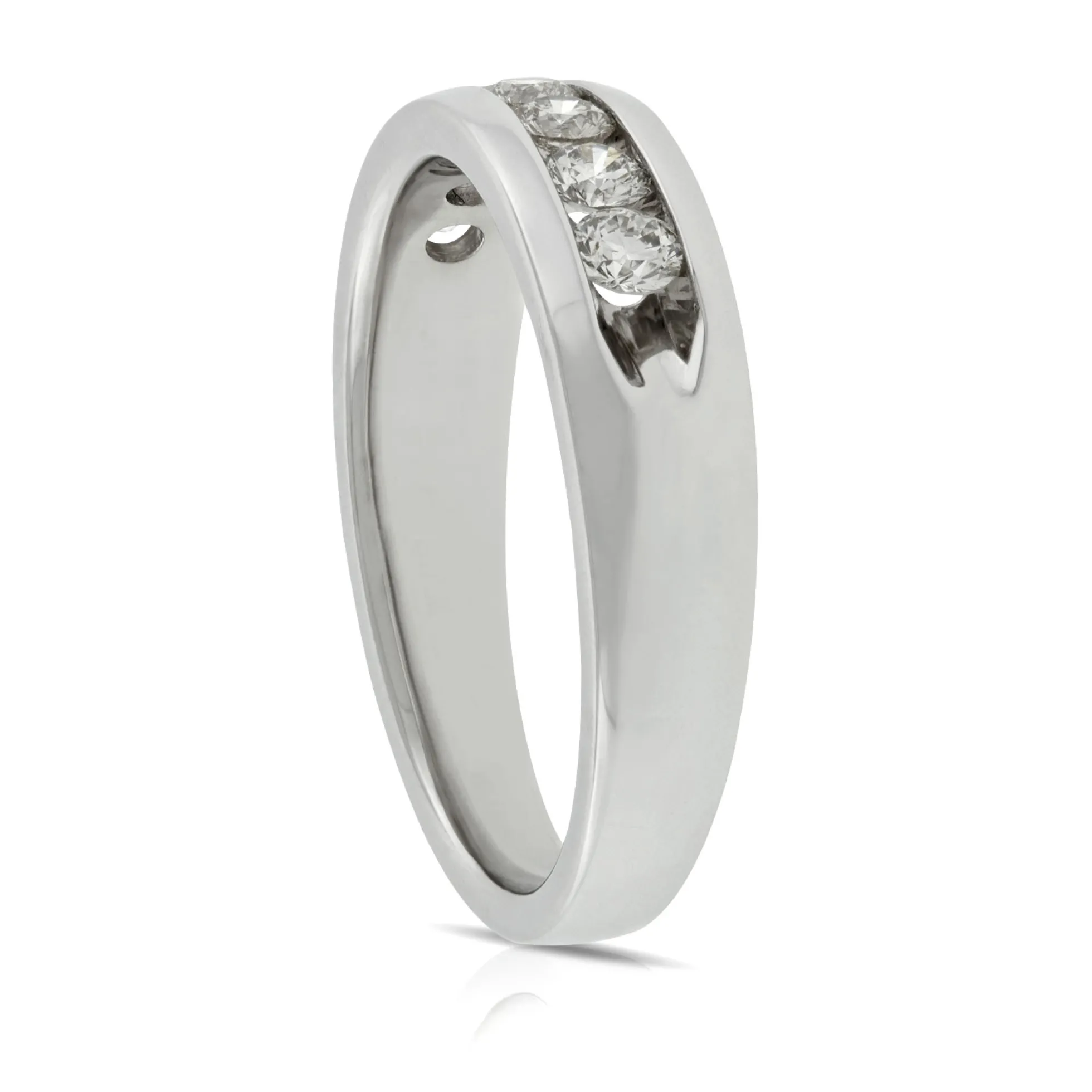 Men's Diamond Wedding Band 14K, 3/4 ctw.