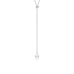 Mikimoto A+ Akoya Cultured Pearl Lariat Necklace 18K