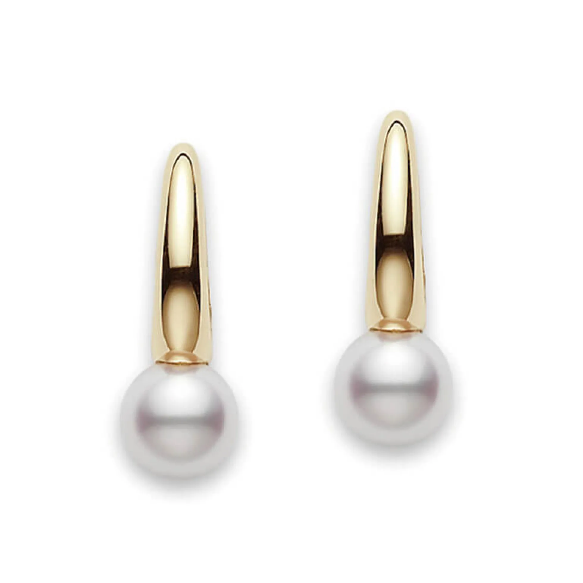 Mikimoto Classic Elegance Akoya Cultured Pearl Earrings 18K