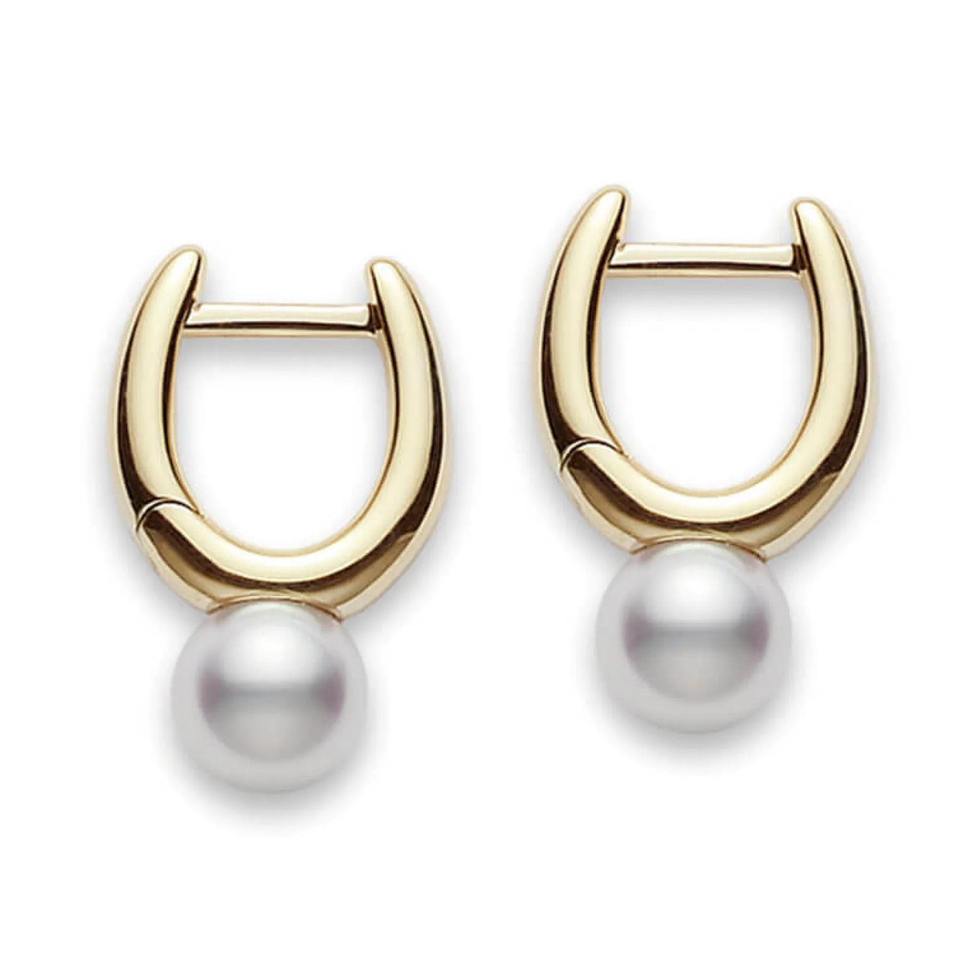 Mikimoto Classic Elegance Akoya Cultured Pearl Earrings 18K