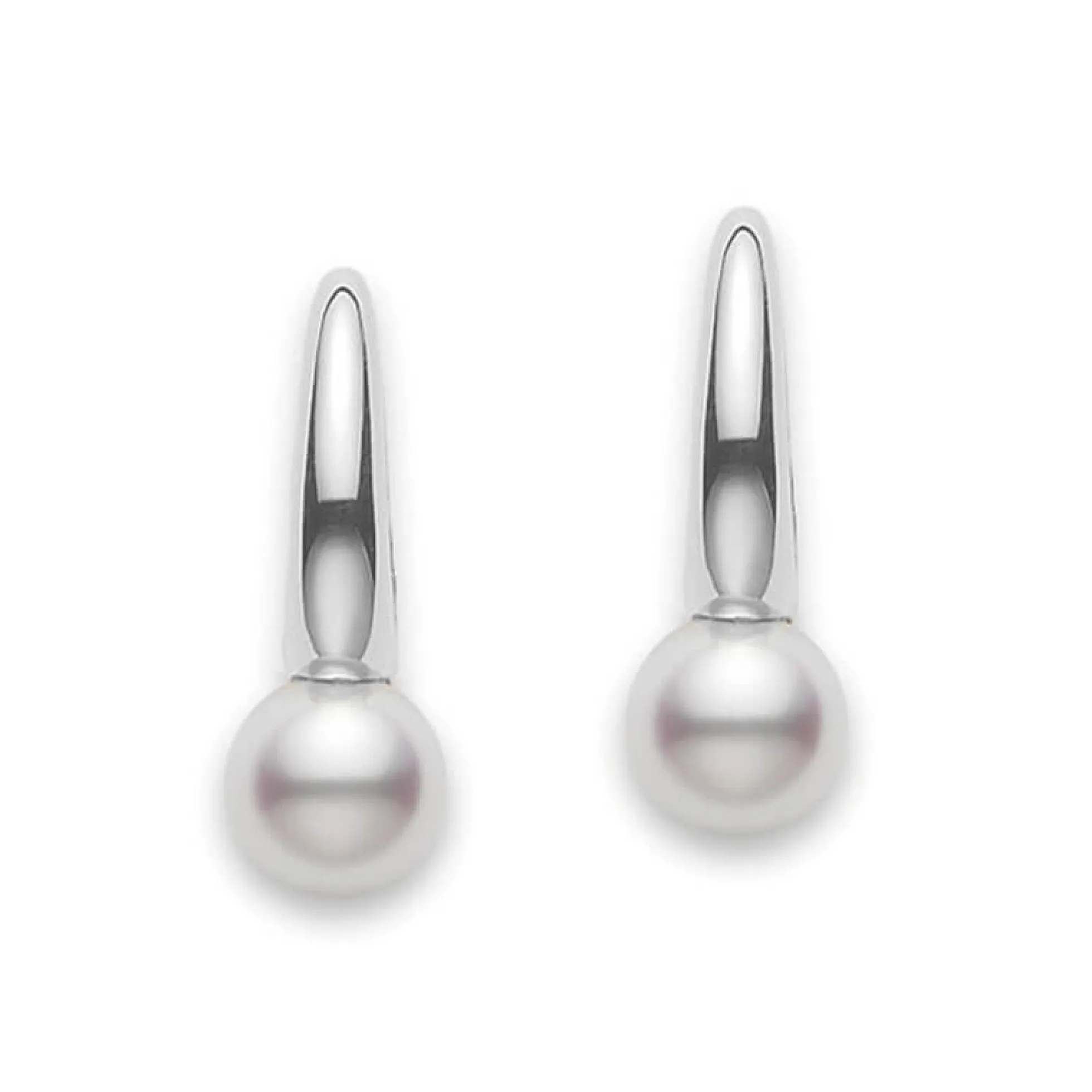 Mikimoto Classic Elegance Akoya Cultured Pearl Earrings 18K