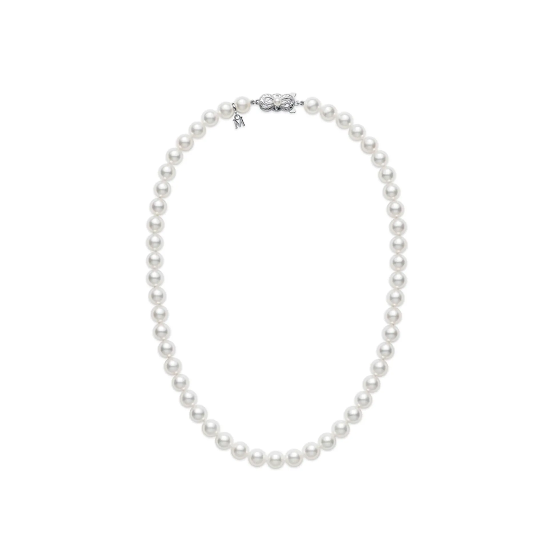 Mikimoto Cultured Akoya Pearl Choker Necklace, 16"