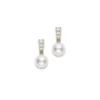 Mikimoto Morning Dew Akoya Cultured Pearl and Diamond Earrings, 18K Yellow Gold