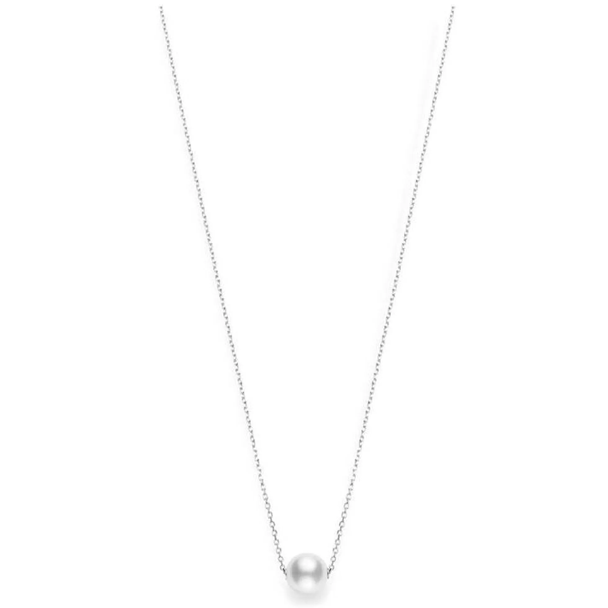 Mikimoto White South Sea Cultured Pearl Necklace 18K