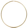 60MM Endless Hoop Earrings 14K