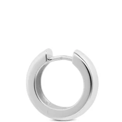 17MM Hoop Earrings in Sterling Silver