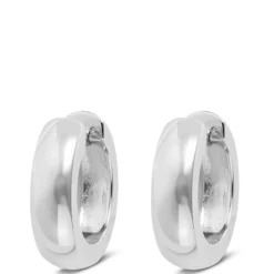 17MM Hoop Earrings in Sterling Silver