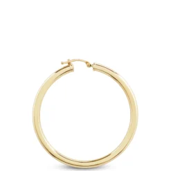 40MM Hoop Earrings 14K