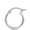 12MM Hoop Earrings 14K