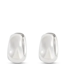 16.5MM Hoop Earrings, Sterling Silver
