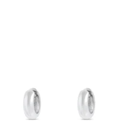 20MM Hoop Earrings, Sterling Silver