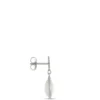 Moonstone Earrings, Sterling Silver