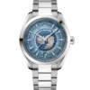 OMEGA Seamaster Aqua Terra 150M Steel on Steel Blue Dial Watch, 43mm