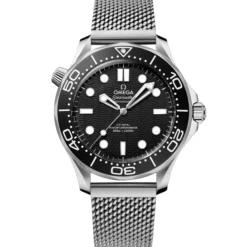 OMEGA Seamaster Diver 300M Black Dial Watch, 42mm