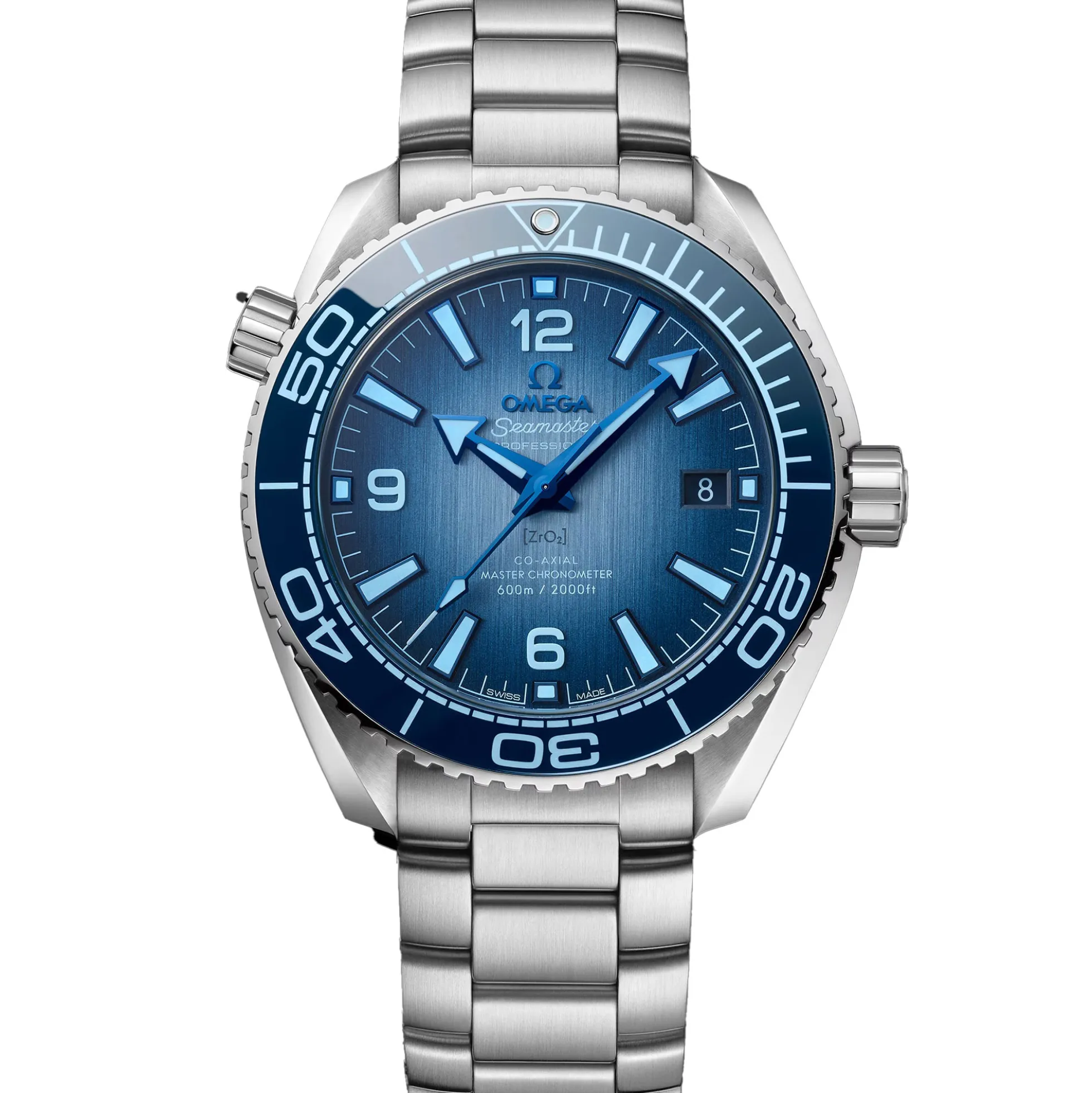 OMEGA Seamaster Planet Ocean Blue Dial Watch, 39.5mm