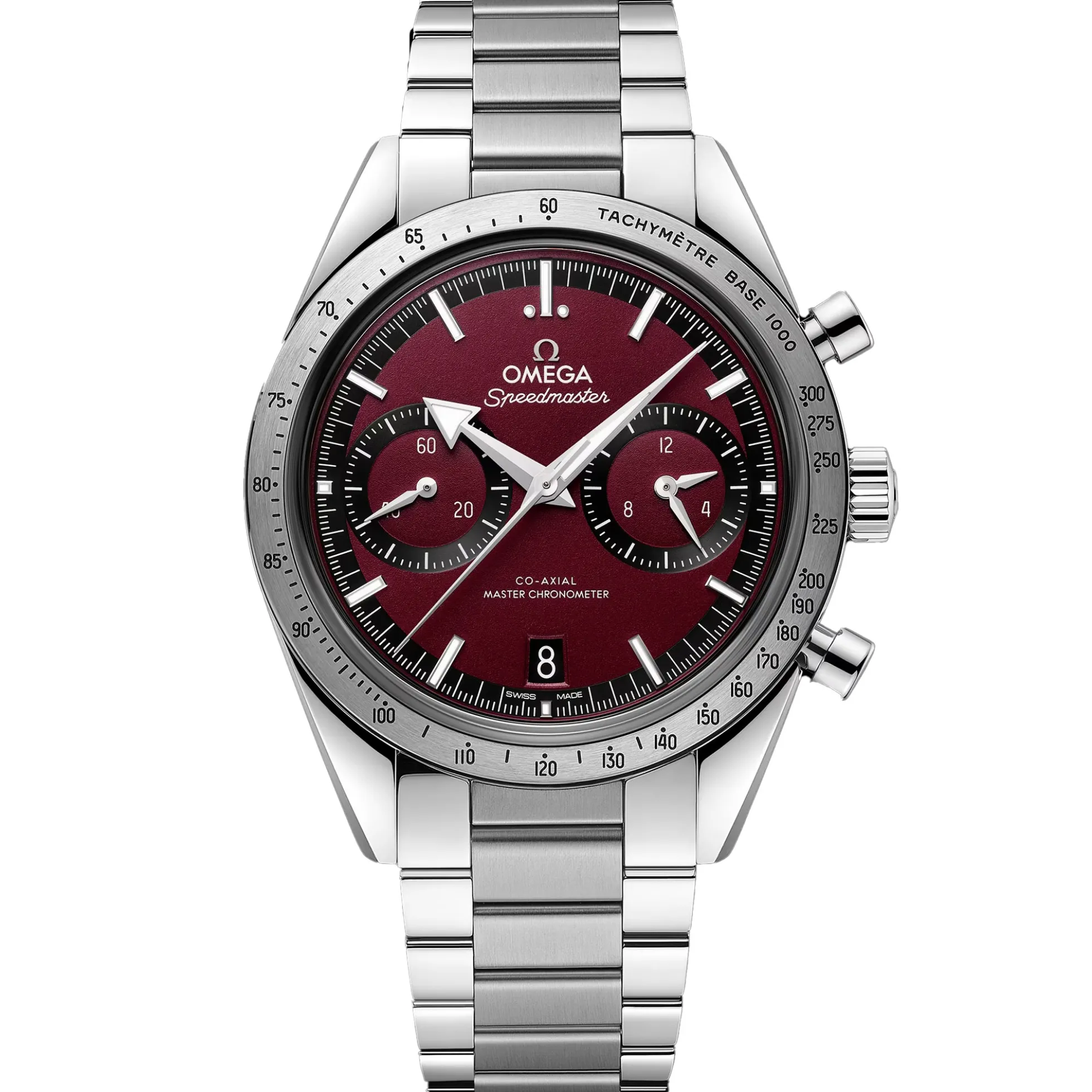 OMEGA Speedmaster '57 Burgundy Dial Watch, 40.5mm