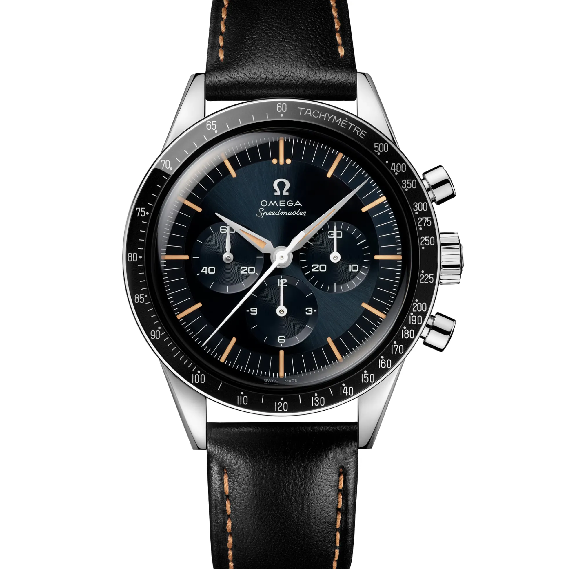 OMEGA Speedmaster First in Space Blue-Gray Dial Watch, 39.7mm