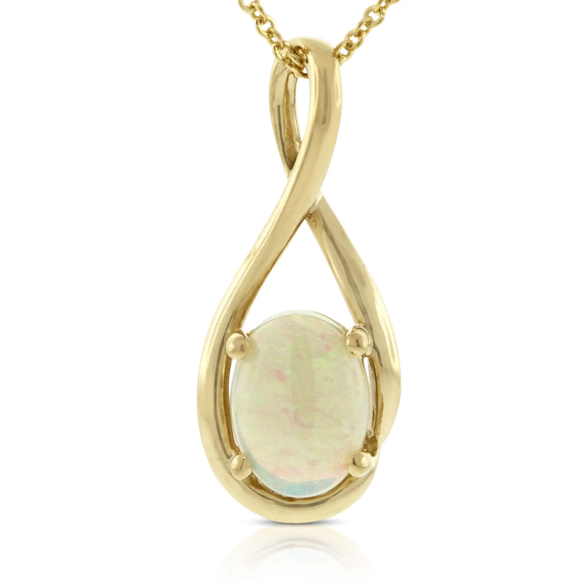 Opal Pendant 14K