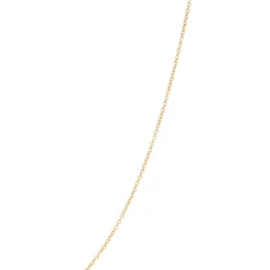 Open Center Circle Pendant with Diamonds, 1 Carat, 14K Yellow Gold