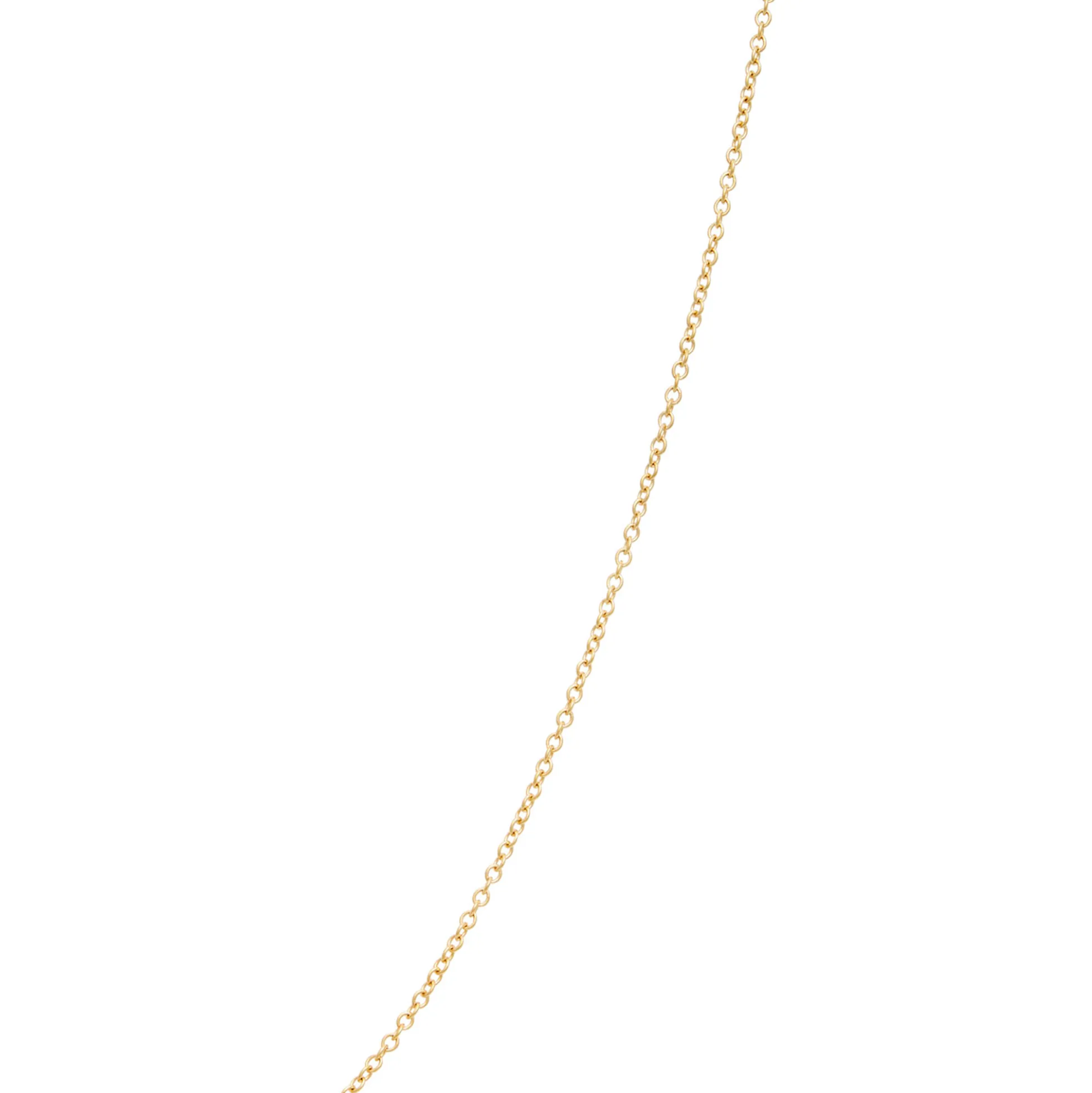 Open Center Circle Pendant with Diamonds, 1 Carat, 14K Yellow Gold