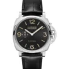 Panerai Luminor Due Automatic Acciaio Black Dial Watch, 45mm