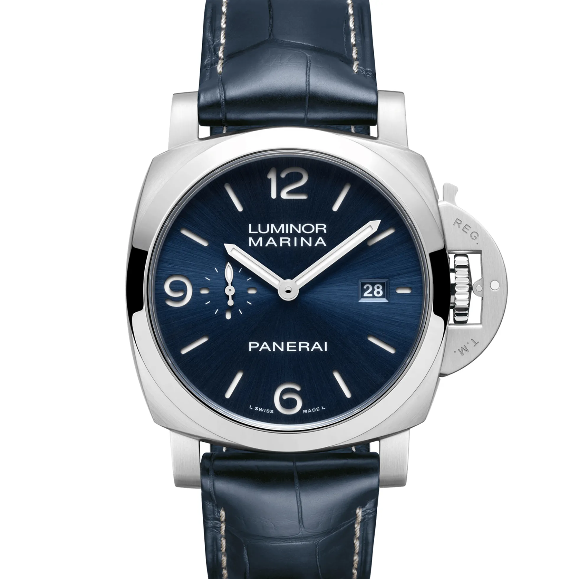 Panerai Luminor Marina Blue Dial Watch, 44mm
