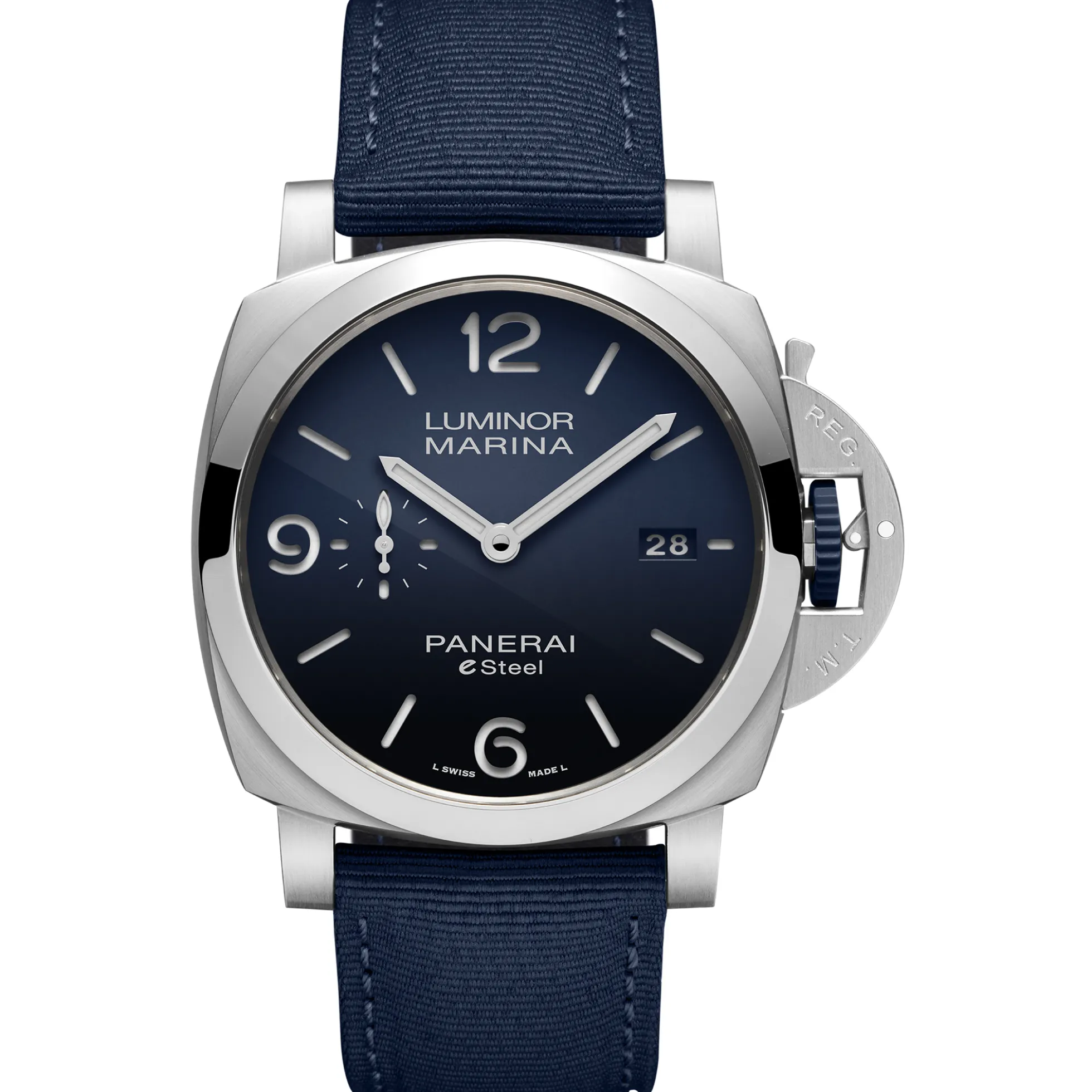 Panerai Luminor Marina Blu Profondo Watch Blue Dial, 44MM