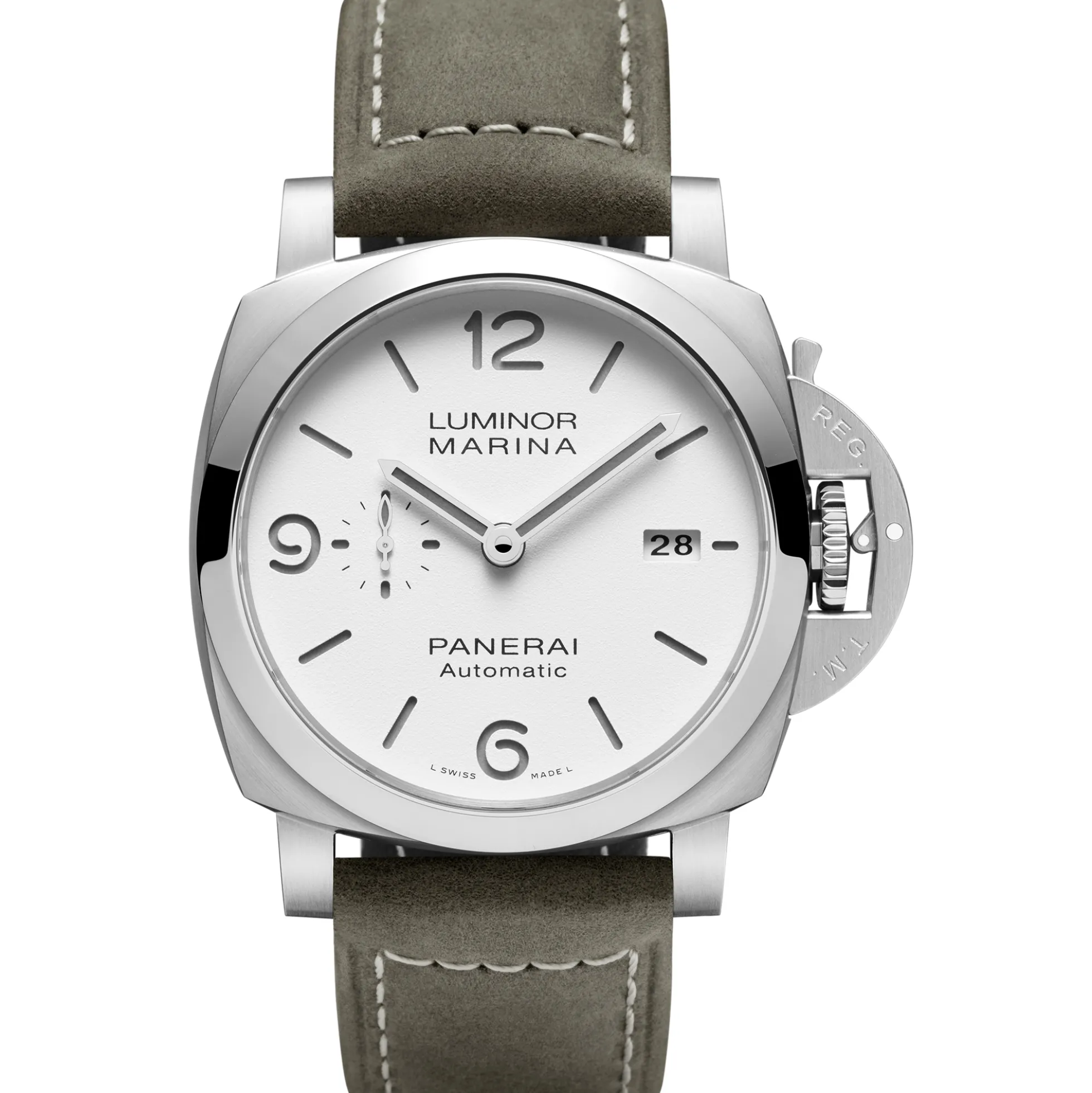Panerai Luminor Marina Watch White Dial, 44MM