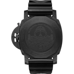 Panerai Submersible Marina Militare Carbotech™ Black Dial Watch, 47mm