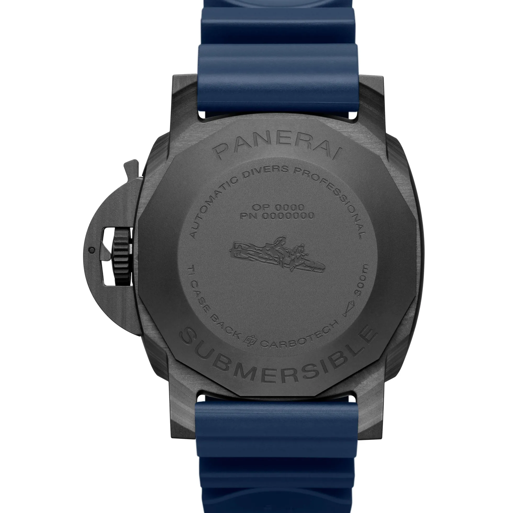 Panerai Submersible QuarantaQuattro Carbotech™ Blu Abisso Watch, 44mm