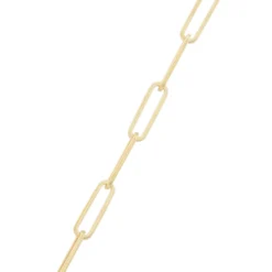 Paperclip Chain Necklace 14K, 18