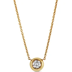 Roberto Coin Diamonds by the Inch 1-Station Diamond Necklace 18K