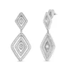 Roberto Coin 18K White Gold Diamante Diamond Dangle Earrings