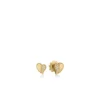 Roberto Coin 18K Yellow Gold Amorino Diamond Heart Stud Earrings