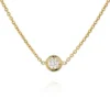 Roberto Coin 18K Yellow Gold Diamonds By The Inch Single Station Necklace