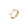 Roberto Coin 18K Yellow Gold Love In Verona Diamond And Enamel Ring