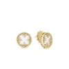Roberto Coin 18K Yellow Gold Venetian Medallions Small Stud Earrings