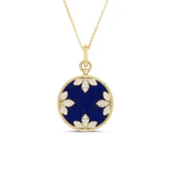Roberto Coin 18K Yellow Gold Venetian Medallions Large Pendant Necklace