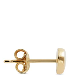 Roberto Coin Tiny Treasures Heart Earrings, 18K Yellow Gold