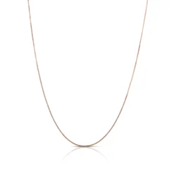 Rose Gold Adjustable Box Chain 14K, 22