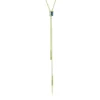 Sapphire & Diamond Stationary Lariat Necklace 14K
