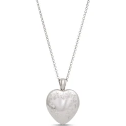 Sterling Silver Heart Locket
