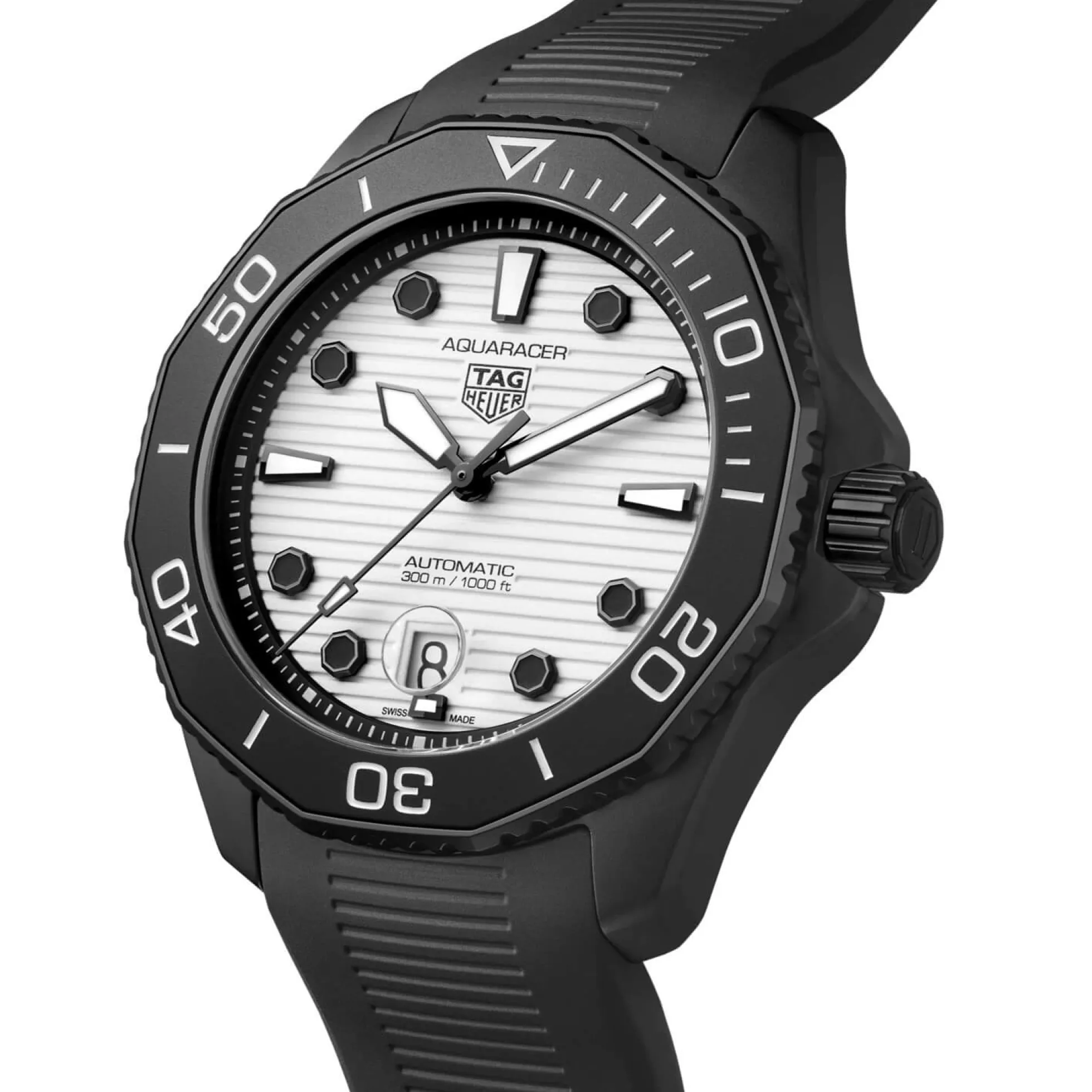 TAG Heuer Aquaracer Professional 300 Watch White Dial, 43mm