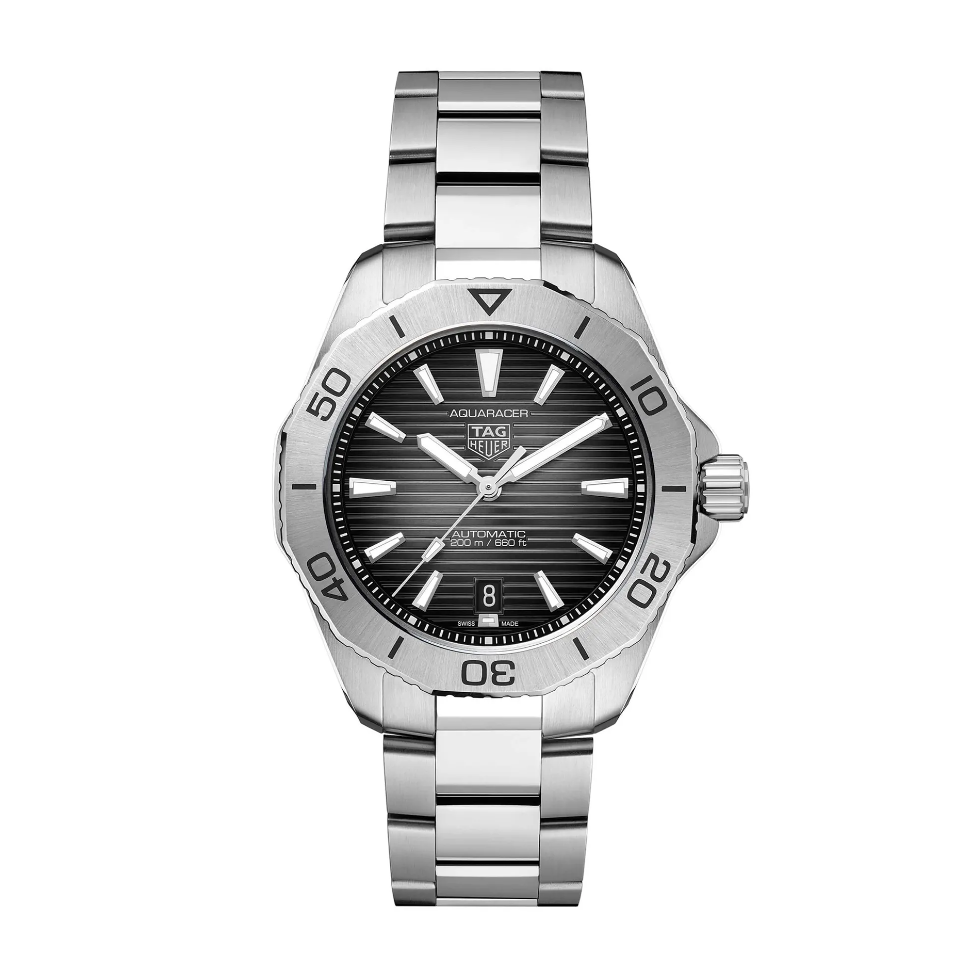 TAG Heuer Aquaracer Professional 200 Black Automatic Watch, 40mm