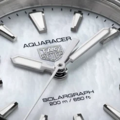TAG Heuer Aquaracer Professional 200 Solargraph White Dial, Steel, 34mm