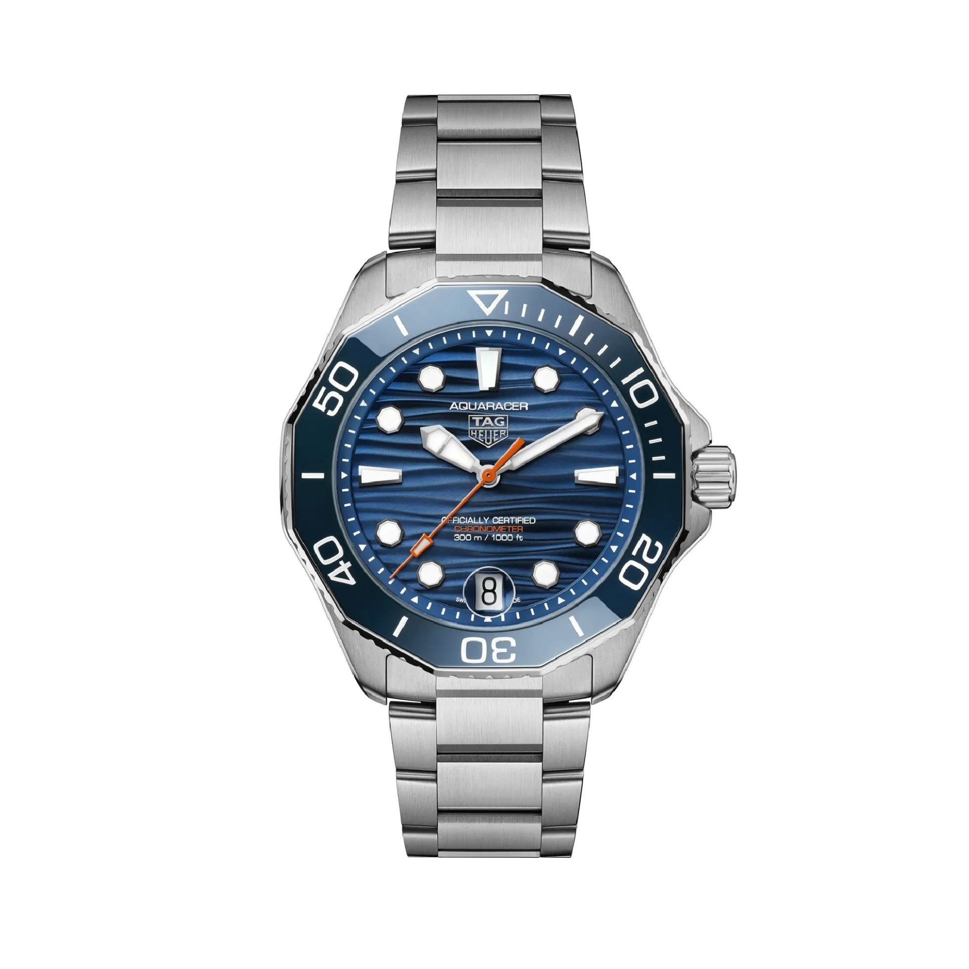 TAG Heuer Aquaracer Professional 300 Blue Dial, Stainless Steel Watch, 42mm