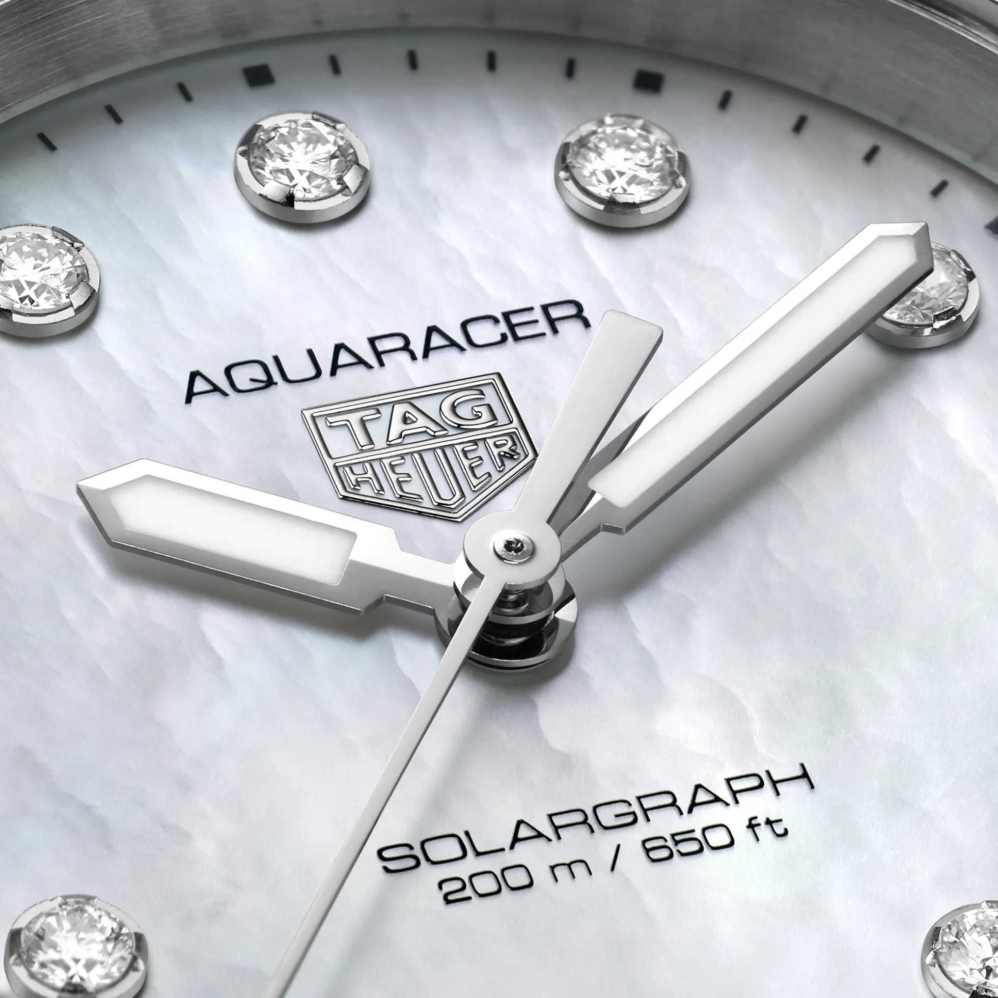TAG Heuer Aquaracer Professional 200 Solargraph White Dial, 34mm