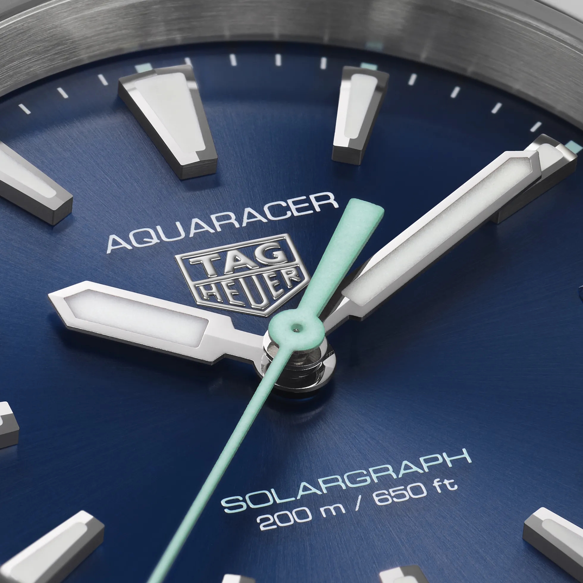 TAG Heuer Aquaracer Professional 200 Solargraph Blue Dial, 34mm
